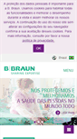Mobile Screenshot of bbraun.com.br