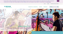 Desktop Screenshot of bbraun.com.au