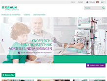 Tablet Screenshot of bbraun.ch