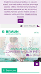 Mobile Screenshot of bbraun.cz
