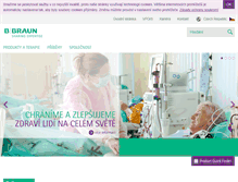Tablet Screenshot of bbraun.cz